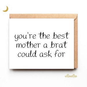 Mother&#39;s Day Card, Happy Mother&#39;s Day Card, Funny Mother&#39;s Day Card, Card for mom, You&#39;re the best mother