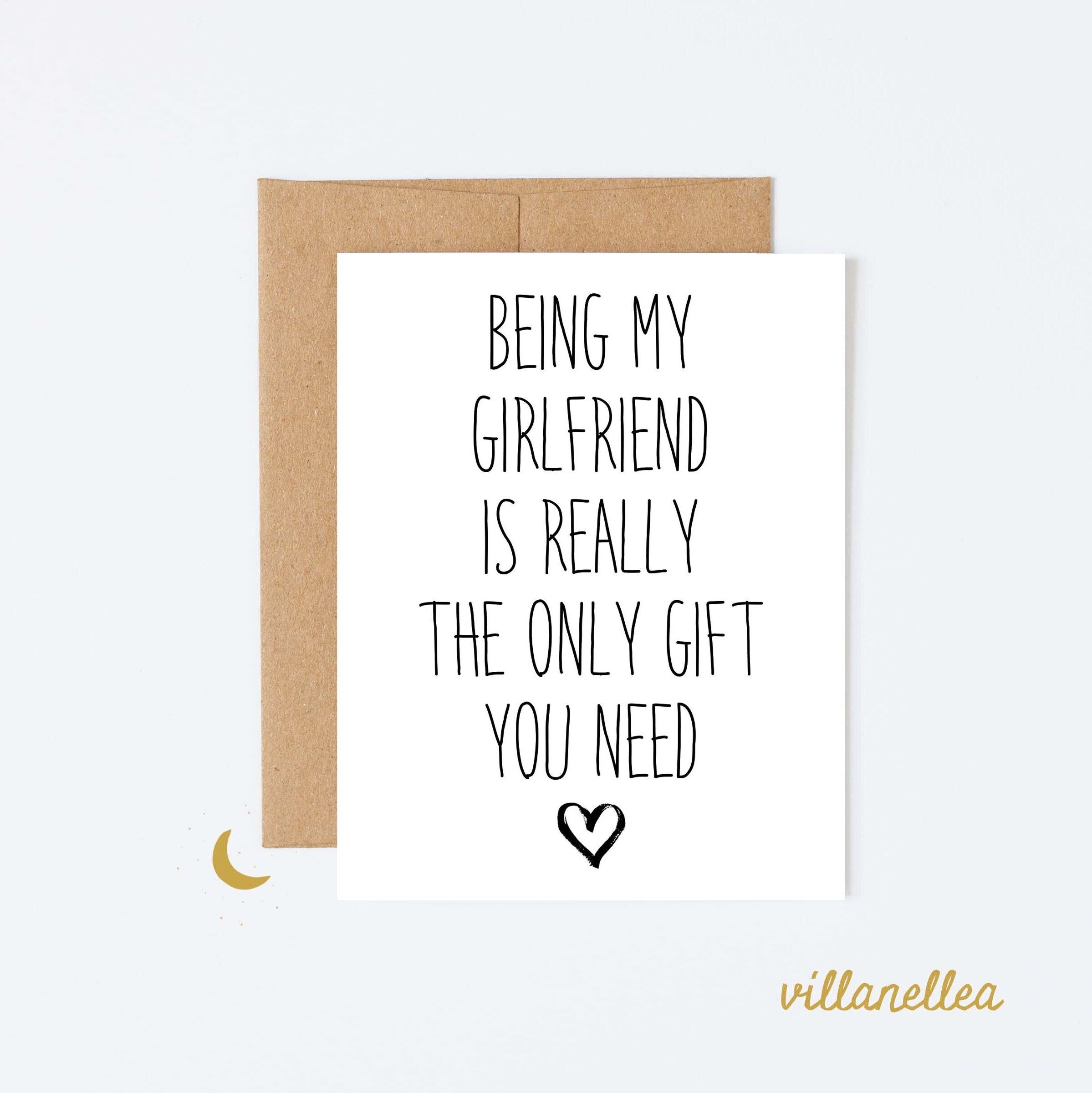Funny Valentines Day Card for Her, Funny Love Card for Girlfriend ...