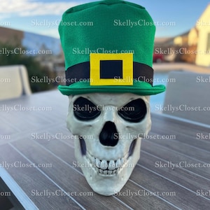 12ft Skeleton Leprechaun Hat St Patricks Day image 1