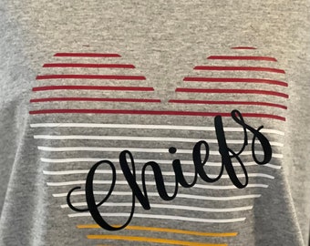 Chiefs Heart T-Shirt