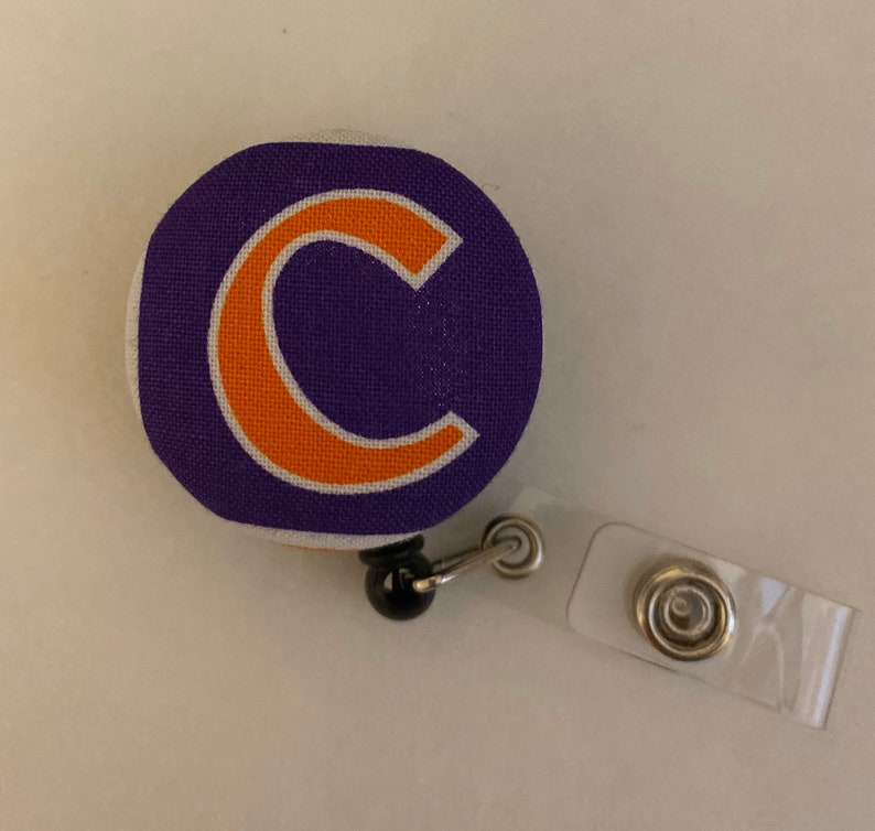 Clemson TIgers Badge Buddy