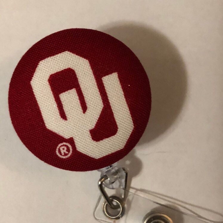 Oklahoma U School Key Fob / Keychain / Wristlet 