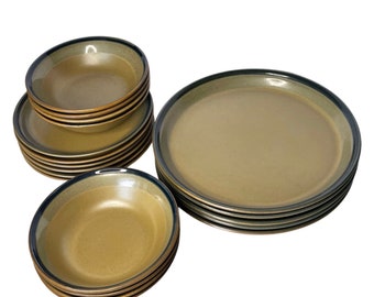 Mikasa Reflections Potters Art Stoneware Ben Seibel Design Japan Dinnerware
