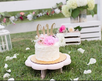 1st birthday cake topper etsy
