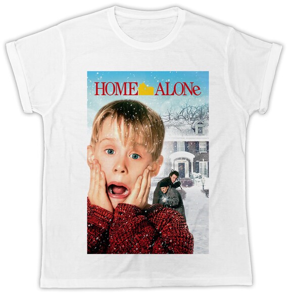 Home Alone Movie Poster T Shirt Birthday Present Ideal Gift Etsy