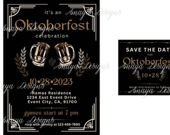 Oktoberfest Celebration Invitation