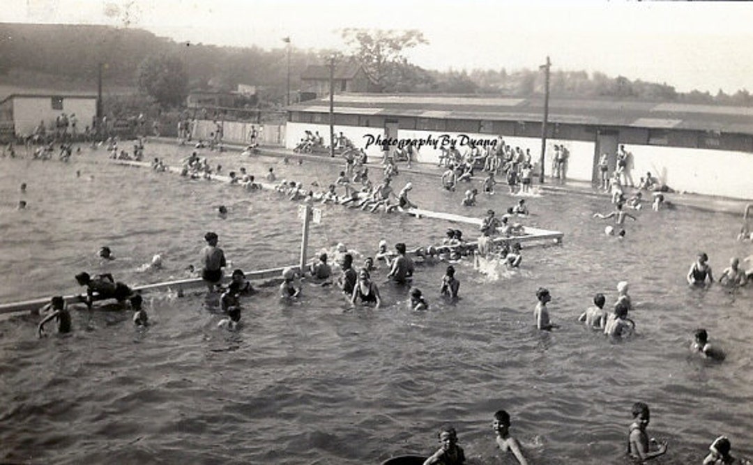 The Old Swimming Hole Vintage Photo Download - Etsy
