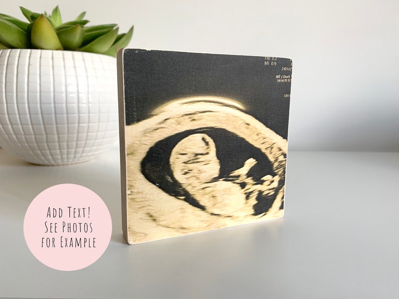 Baby Scan Keepsake Expecting Mums First Baby Scan Baby Etsy