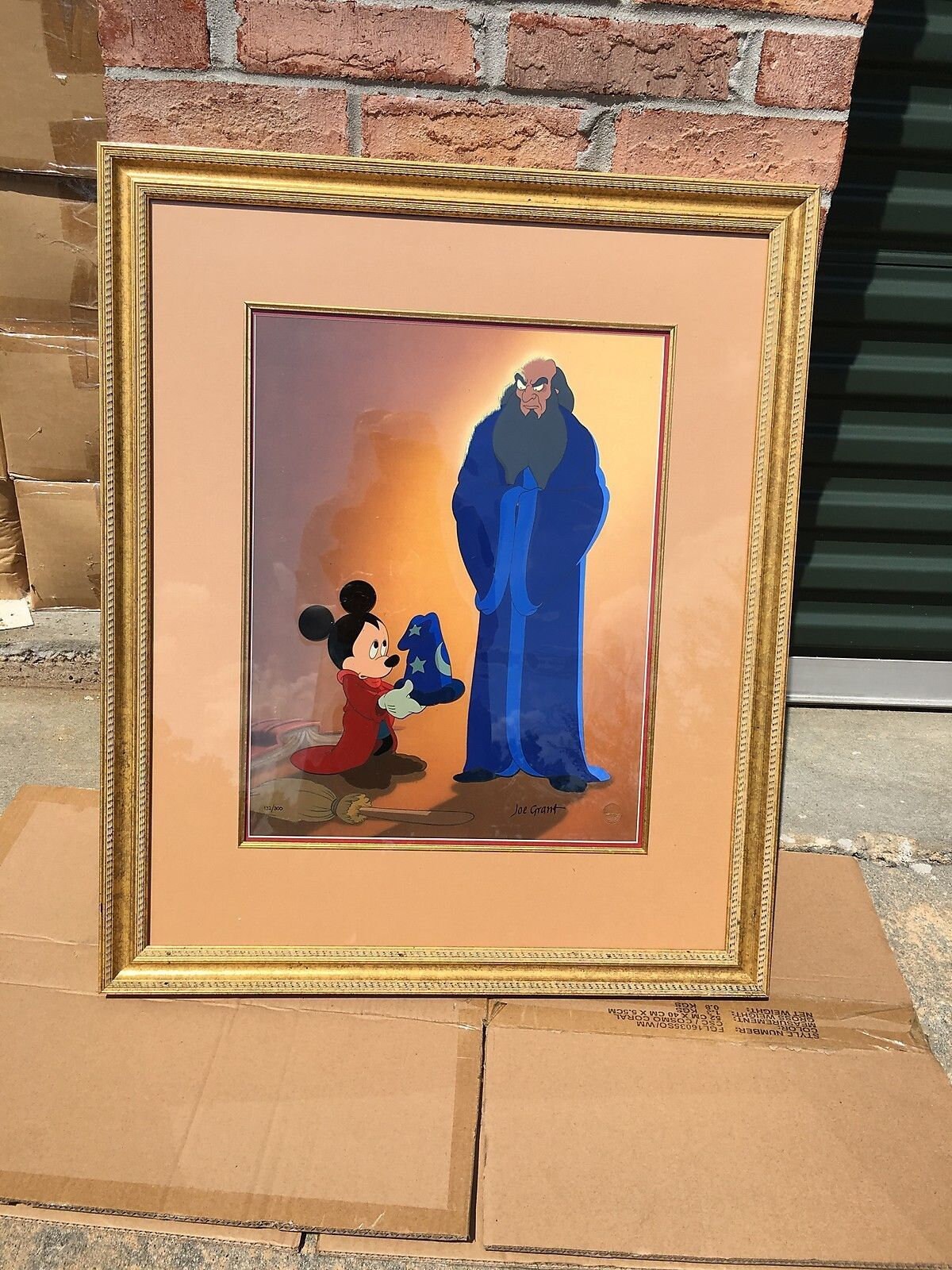 Fantasia 2000 Mickey & Yen Sid “A Lesson Learned” Hand Painted