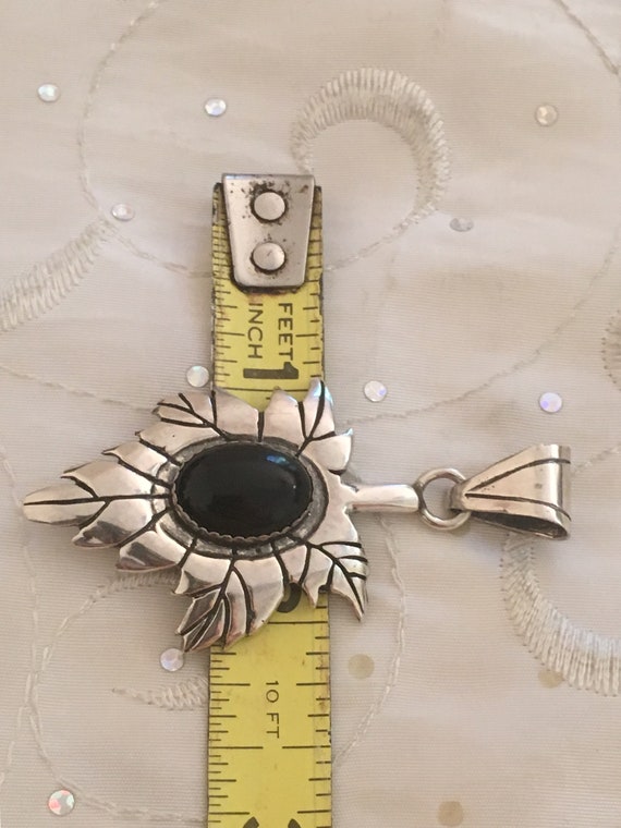 Vintage .925 Solid Sterling Silver Native America… - image 3