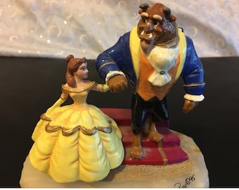 Disney Ron Lee Die Schöne & Das Biest Belle Figur 1995 Signiert Limitierte Auflage Neu