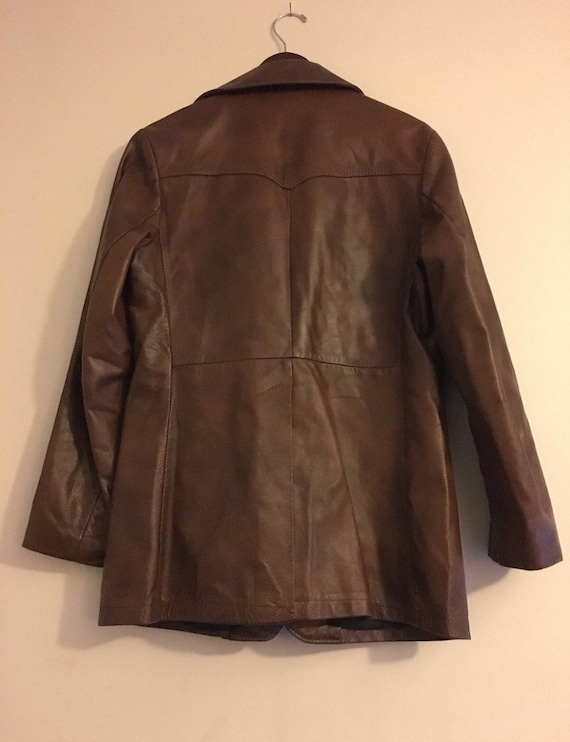 Vintage Men's 60's Reed Sportswear Leather Sport … - image 2