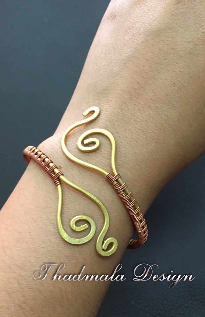 boho wires woven bracelet