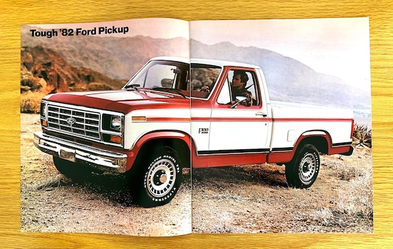 1982 Ford F-series Pickup Truck: Original Dealer Sales Brochure
