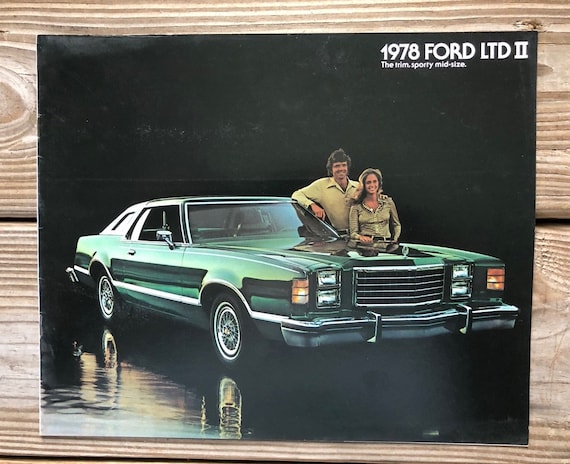 Mint! 1978 Ford Thunderbird Sales Brochure 