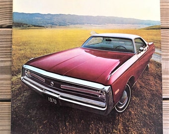 1970 Chrysler - New Yorker / Chrysler 300 / Town & Country / Newport - Original Brochure - 11 1/4" x 12 1/4" - 36 pages