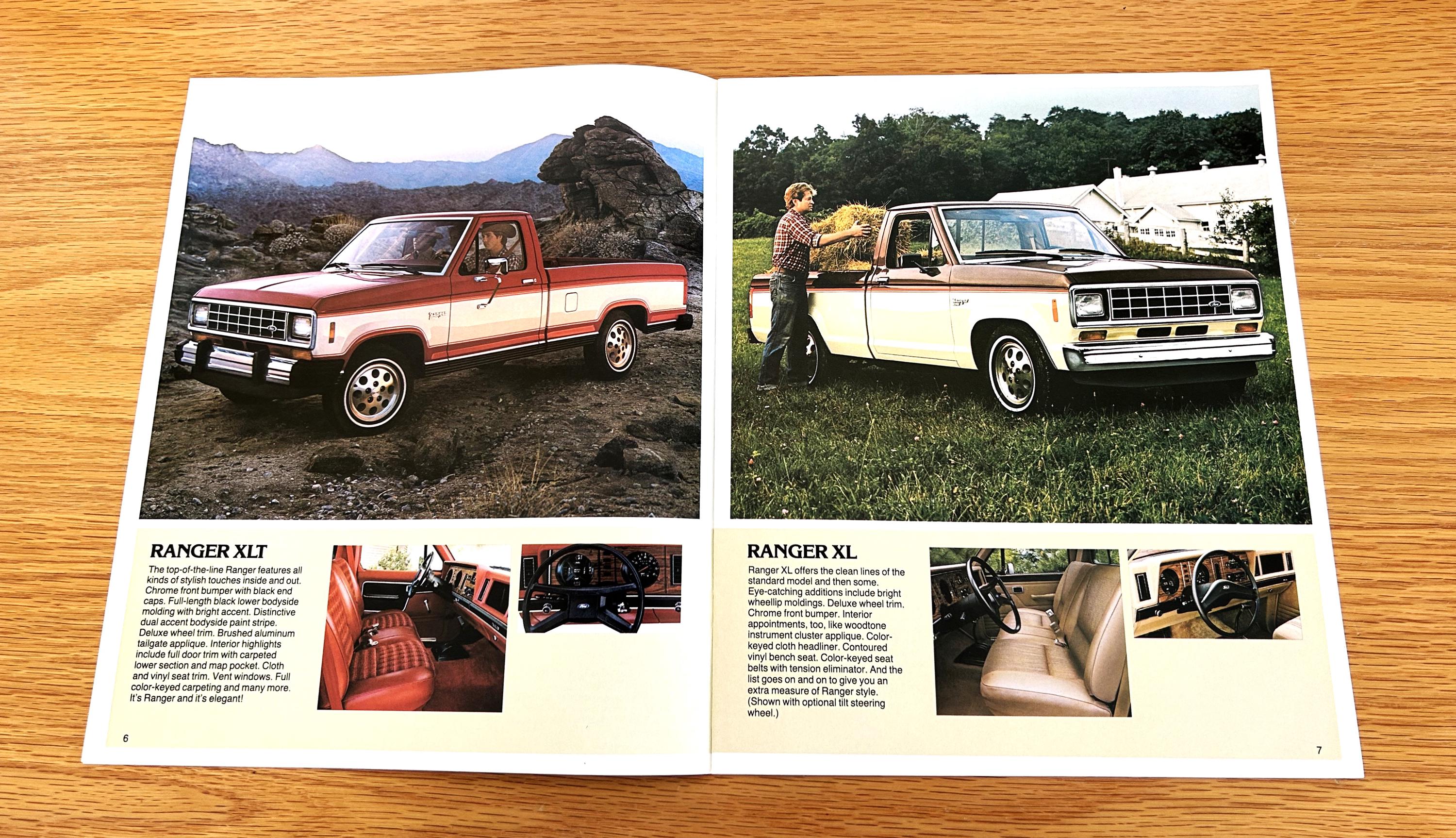 1983 Ford Ranger: Original Dealer Sales Brochure From 1983 - Etsy