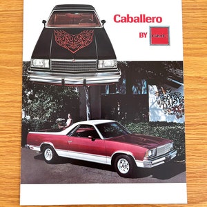 1979 GMC Caballero Pickup Truck Sales Brochure