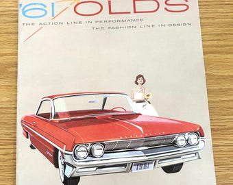 1961 Oldsmobile - Classic 98 / Super 88 / Dynamic 88 / F-85 - Original Dealer Sales Brochure From 1961