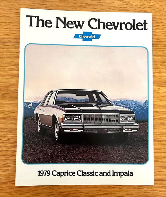 1979 Chevrolet Caprice & Impala Sales Brochure: Original Dealer