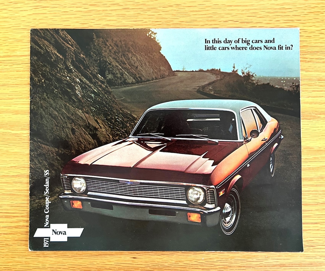 1971 Chevy Nova Nova SS / Nova Coupe / Nova 4door Sedan Original