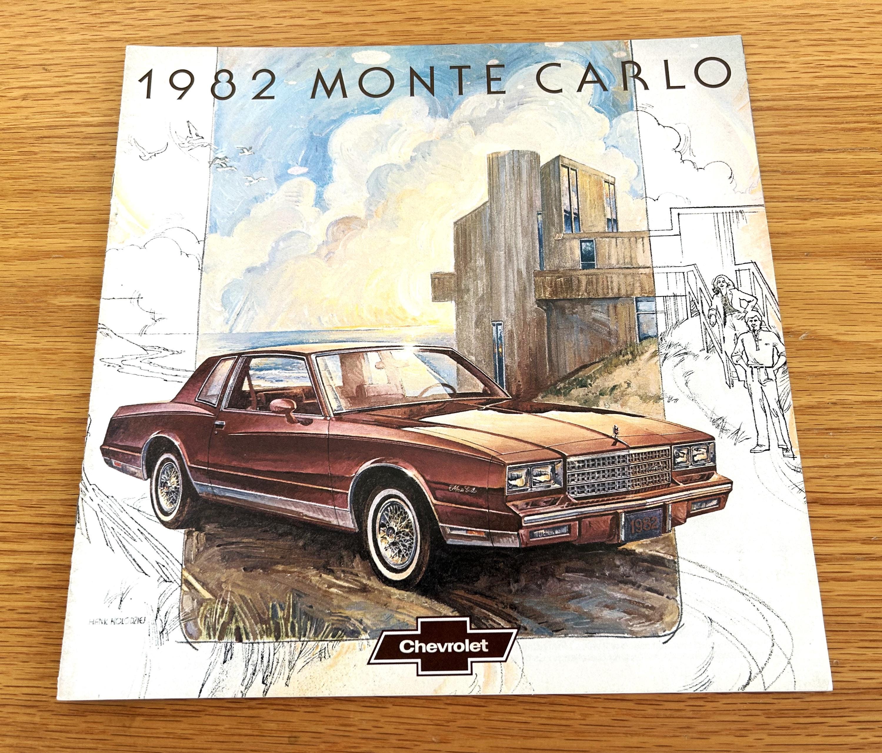 モンテカルロです。 1982 Monte Carlo - Etsy