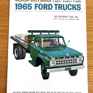 1965 Ford Medium-Duty Trucks Sales Brochure