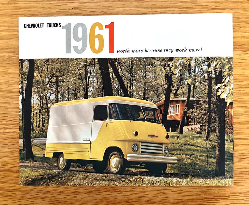 1961 Chevrolet Truck: Step-van & Forward Control - Original Dealer ...
