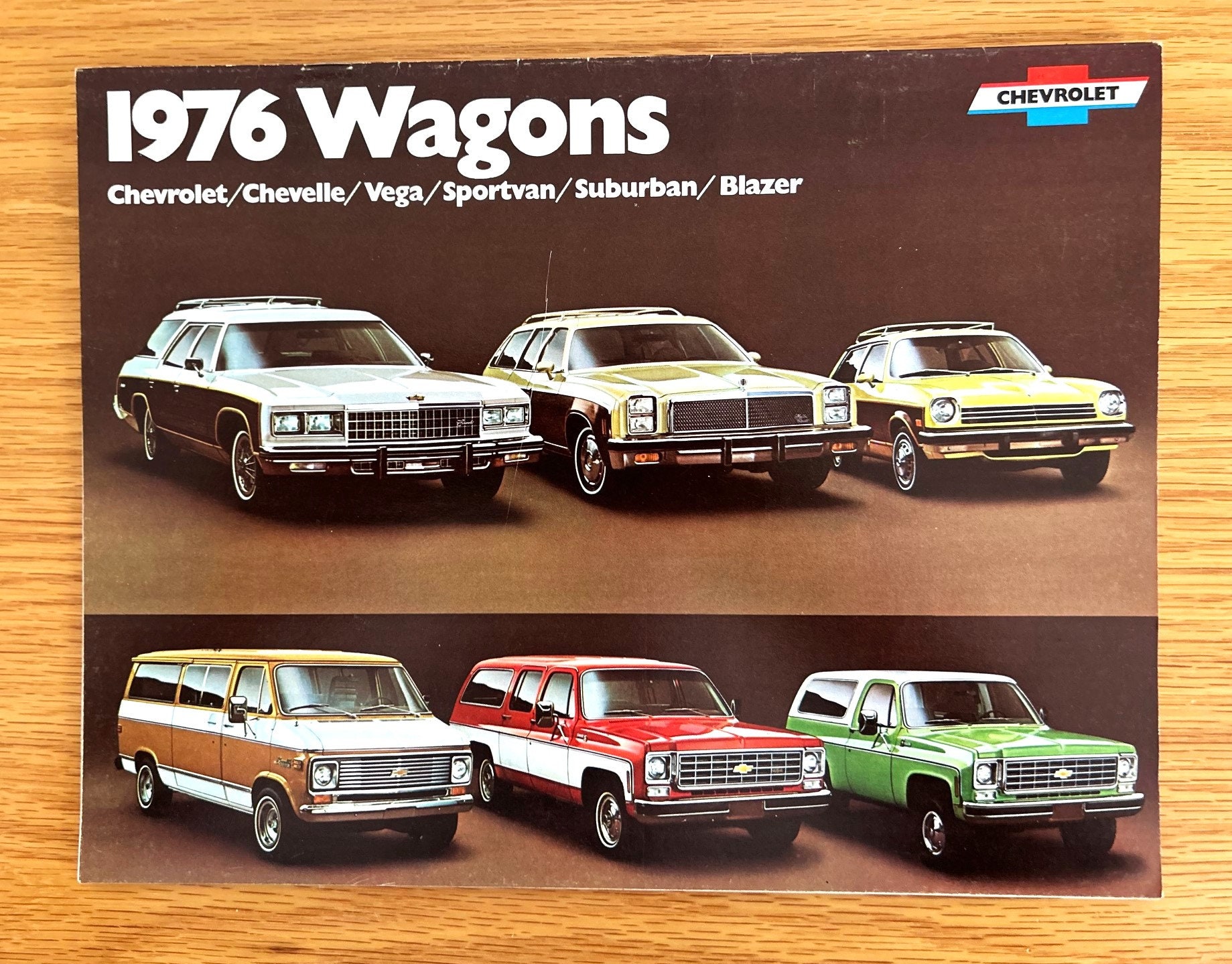 1976 Chevrolet Wagons: Original Dealer Sales Brochure - Etsy