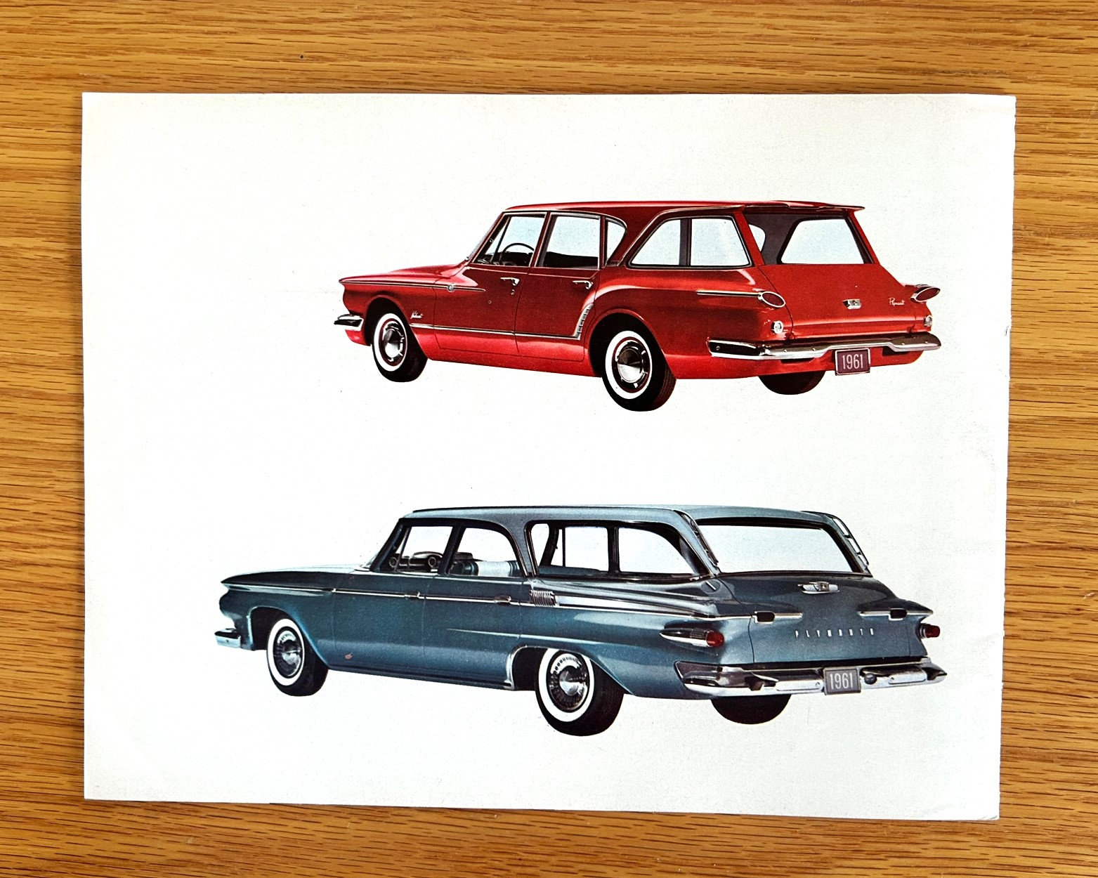 1961 Plymouth / Valiant - Original Dealer Showroom Sales Brochure