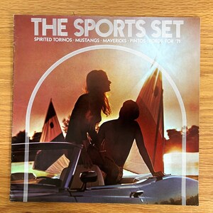 1971 Ford - The Sports Set - Torino / Mustang / Maverick / Pinto - Original Dealer Showroom Sales Brochure - 11&quot; x 11&quot; - 14 pages