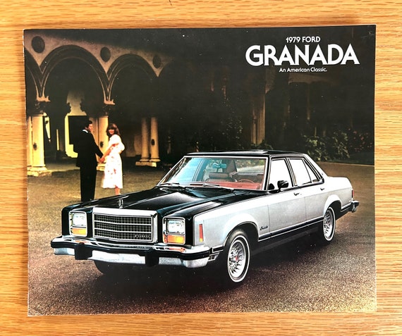 1979 Ford Granada Sales Brochure: Original Dealer Print, Ess/ghia