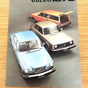1975 Volvo 240/164 Series: Original Dealer Sales Brochure