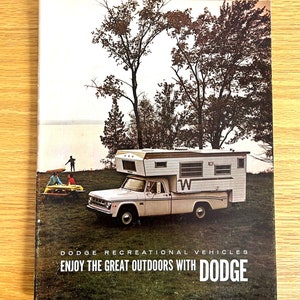 1969 Dodge Recreational / Travel Homes / Trucks - Original Dealer Sales Brochure - 8 1/2" x 11" - 24 pages