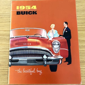 1954 Buick Sales Brochure: Roadmaster, Skylark, Super, Special