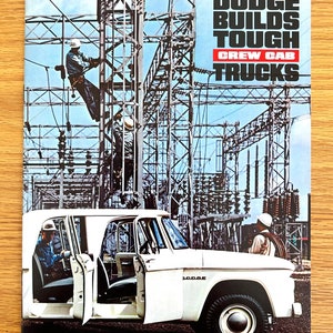 1964 Dodge Crew-Cab Trucks - Original Dealer Sales Brochure - 8 1/2" x 11" - 10 pages
