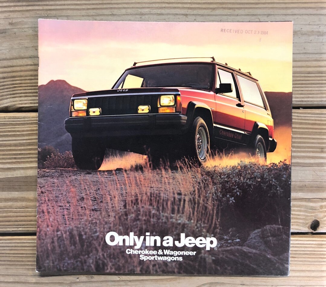 1980 Jeep 4wd 4-wheel-drive System Guide Brochure Wagoneer Cherokee 