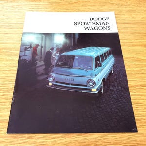 1968 Dodge Sportsman Wagons - Original Dealer Showroom Sales Brochure - 8 1/2" x 11" - 12 pages