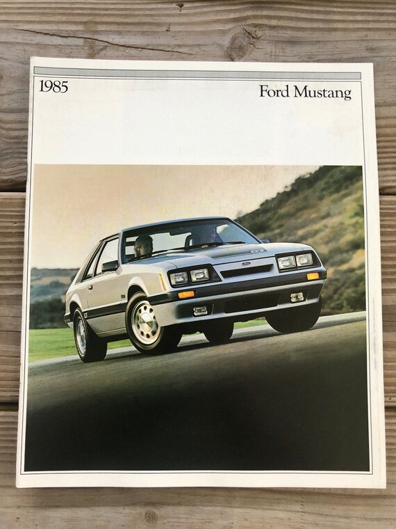 Collectibles Original Dealer Sales Brochure Mustang LX Mustang GT