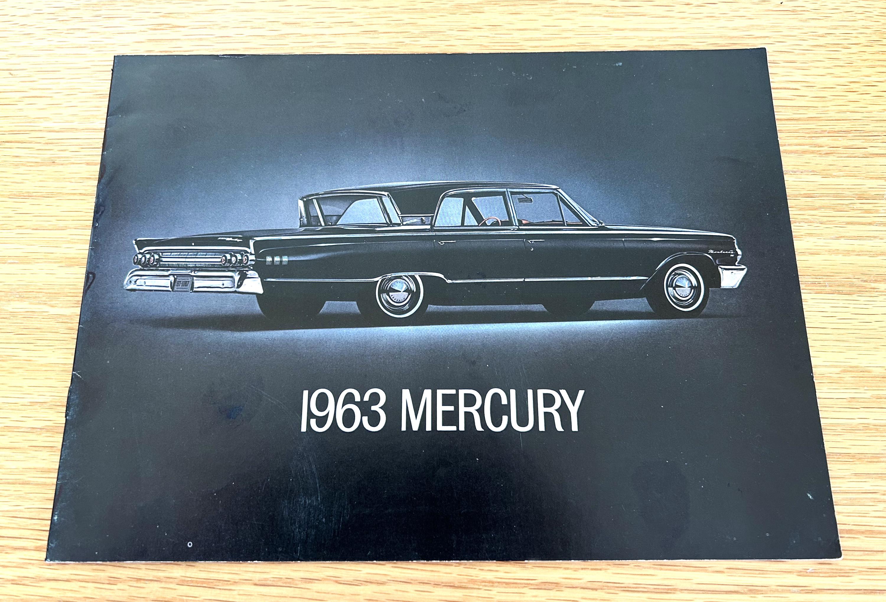 1963 Mercury - S-55 / Monterey / Colony Park: Original Dealer 1963 Mercury - S-55 / Monterey / Colony Park: Original Dealer