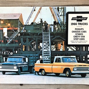 1965 Chevrolet Panel Truck & Step-Van Brochure Excellent
