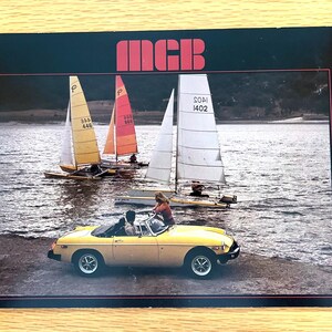 1978 MGB British Leyland Motors Original Sales Brochure