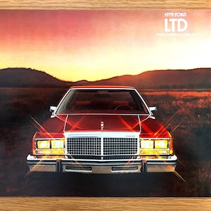 1979 Ford LTD Sales Brochure: Original Dealer Showroom Print