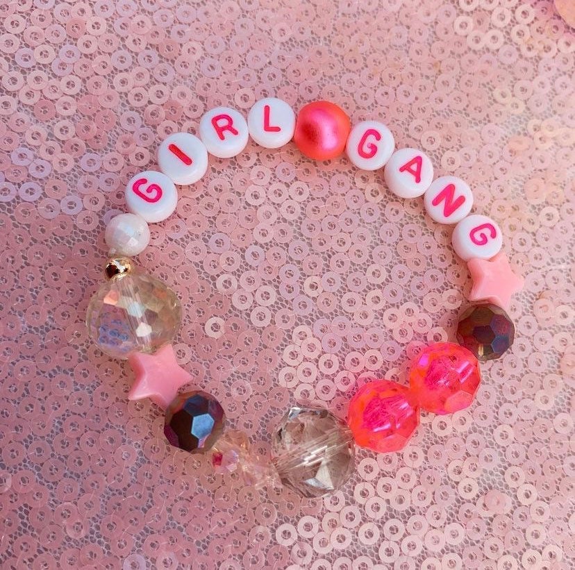 Girl Gang Bracelet Etsy