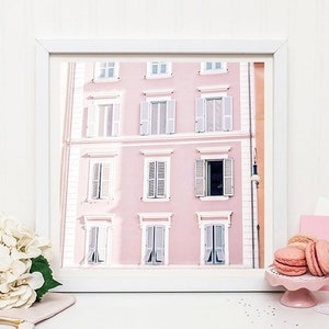 Pink photography print