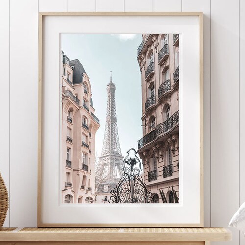 Paris Photography Print Printable Poster Downloadable Wall - Etsy
