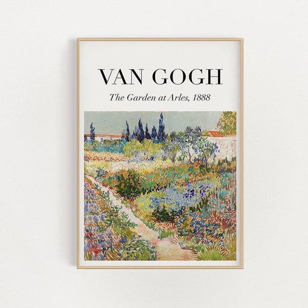 van gogh print | art print | printable van gogh | digital prints | art poster | exhibition poster