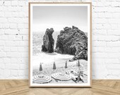Beach Photography Print - Beach Umbrella Print