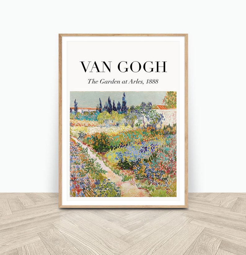 van gogh print | art print | printable van gogh | digital prints | art poster | exhibition poster 