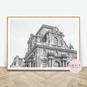 Black and White Paris Wall Print - Paris Photography Print - Paris Poster - Digital Download - Printable Paris Art